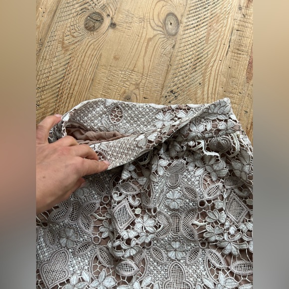 Free People Bella Lace Skirt 2 Ivory - Picture 10 of 10